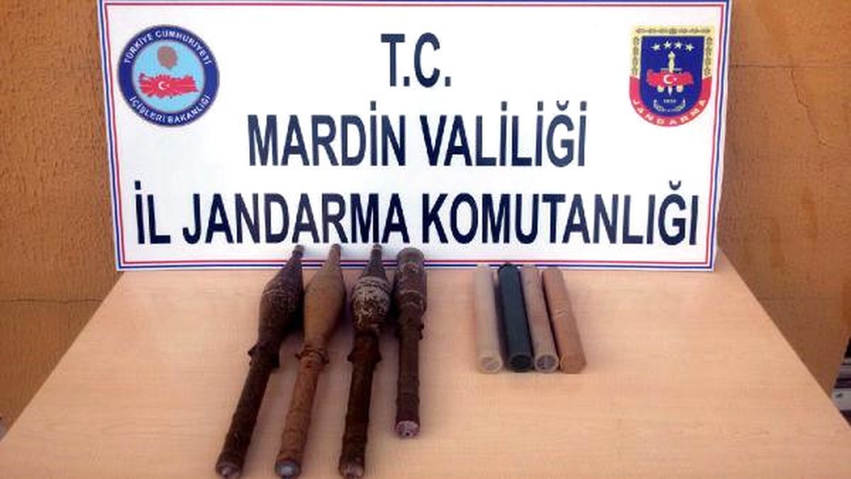 Dha Yurt - Mardin\'de PKK\'nın Anti-tank Roket Mühimmatları Ele Geçirildi