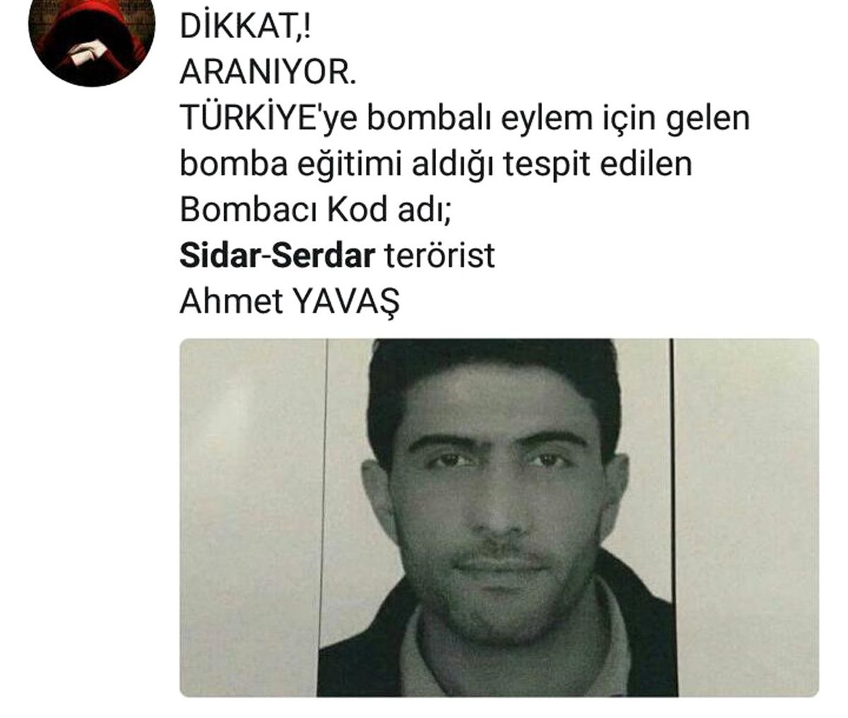 Fotoğrafı \'Canlı Bomba\' Olarak Paylaşılınca Soluğu Savcılıkta Aldı