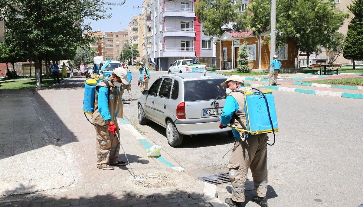 Haliliye\'de İlaçlama Çalışmaları Aralıksız Sürüyor