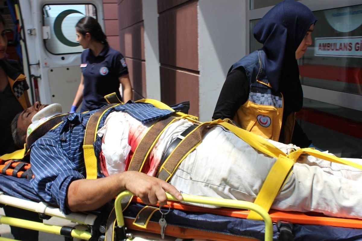 İnşaattan Düşen İşçi Yaralandı
