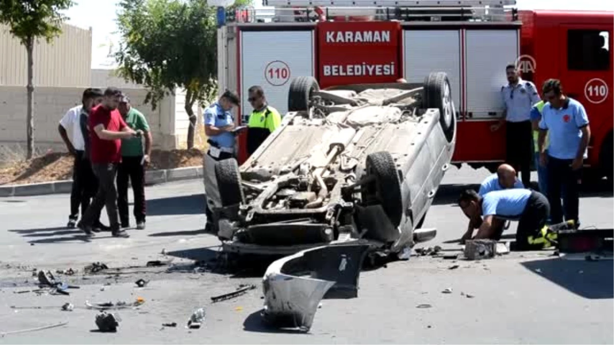 Karaman\'da Trafik Kazaları: 3 Yaralı