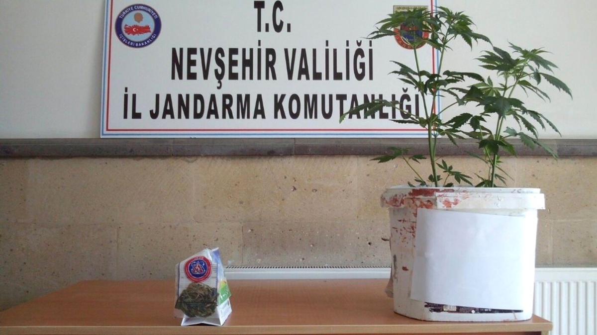 Nevşehir\'de Esrar Yakalatan 1 Kişi Gözaltına Alındı