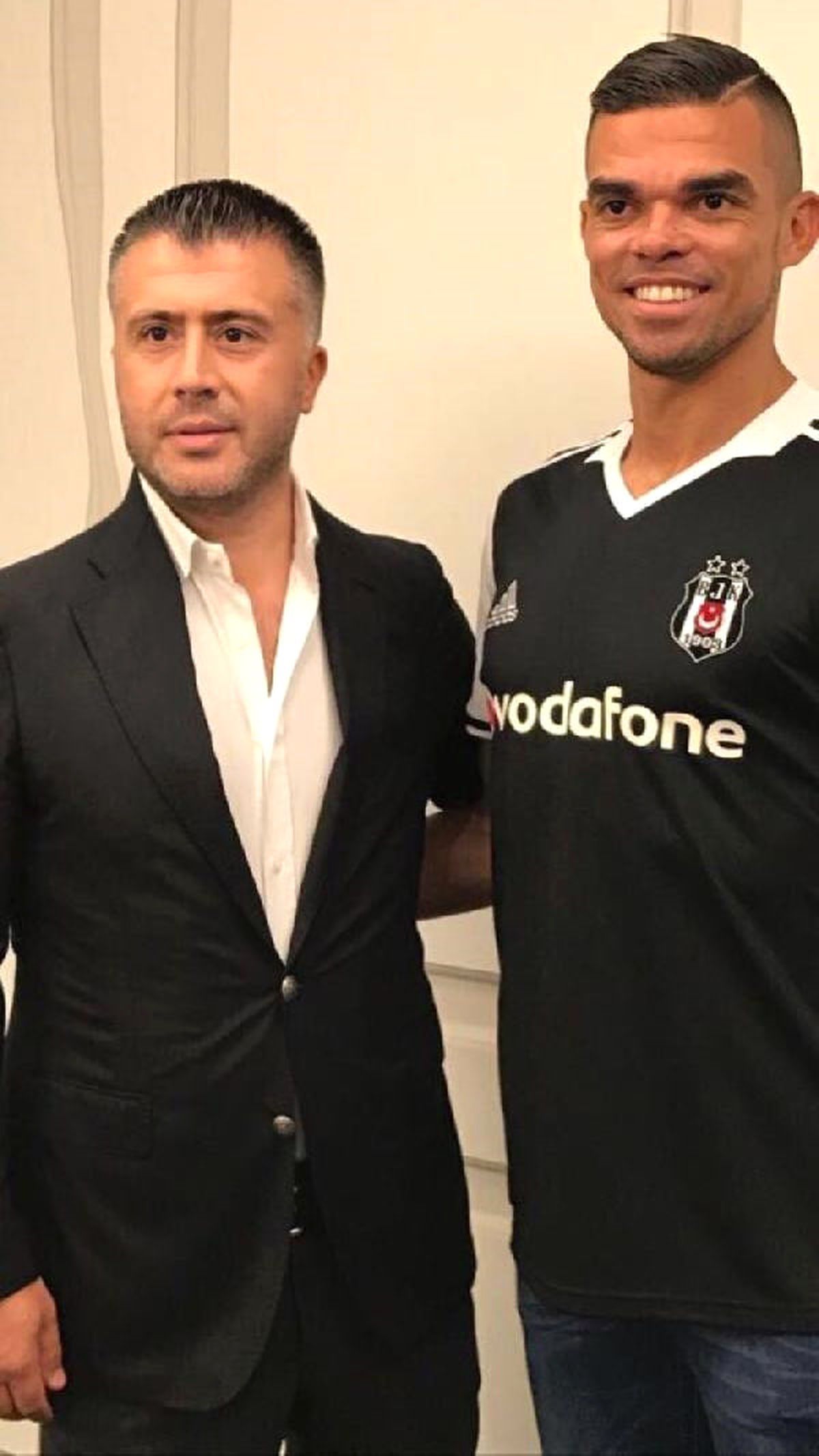 Pepe, Beşiktaş Formasını Giydi