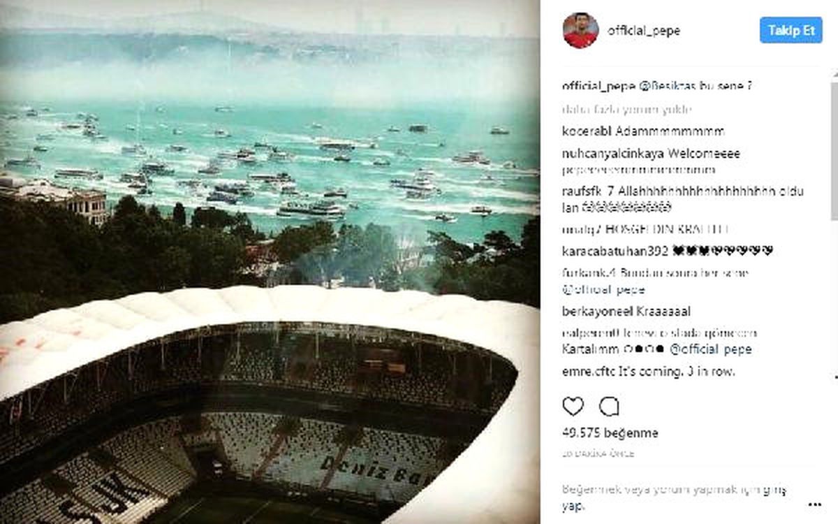 Pepe Beşiktaş\'ta!