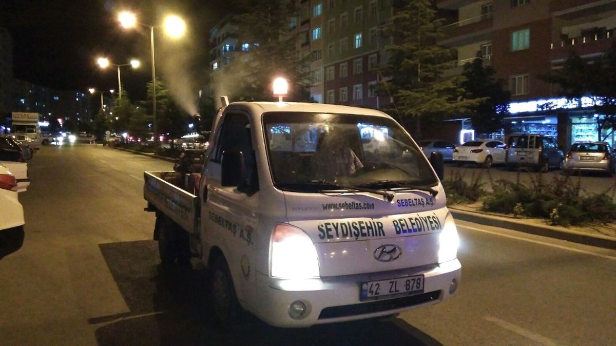 Seydişehir\'da Sinekle Mücadele Çalışmaları