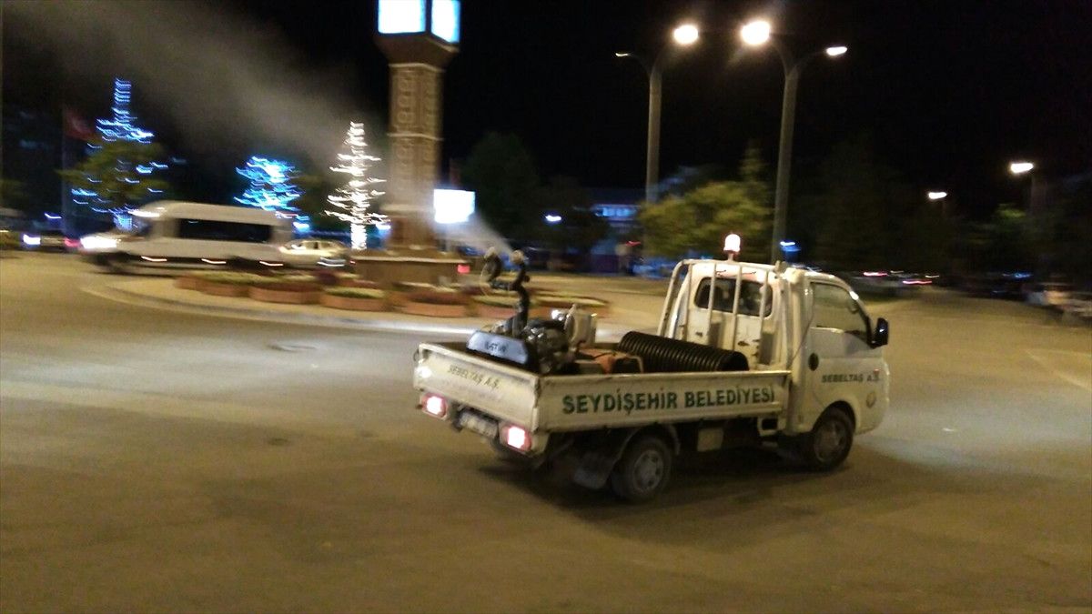 Seydişehir\'de Sinekle Mücadele Çalışmaları