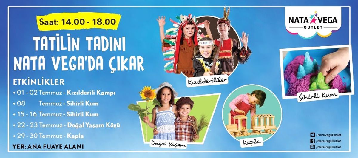 Tatilin Tadı Nata Vega\'da Çıkar