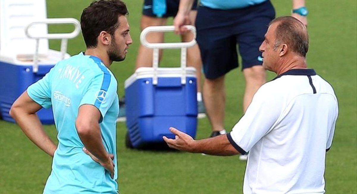 Terim\'den Çalhanoğlu\'na Övgü
