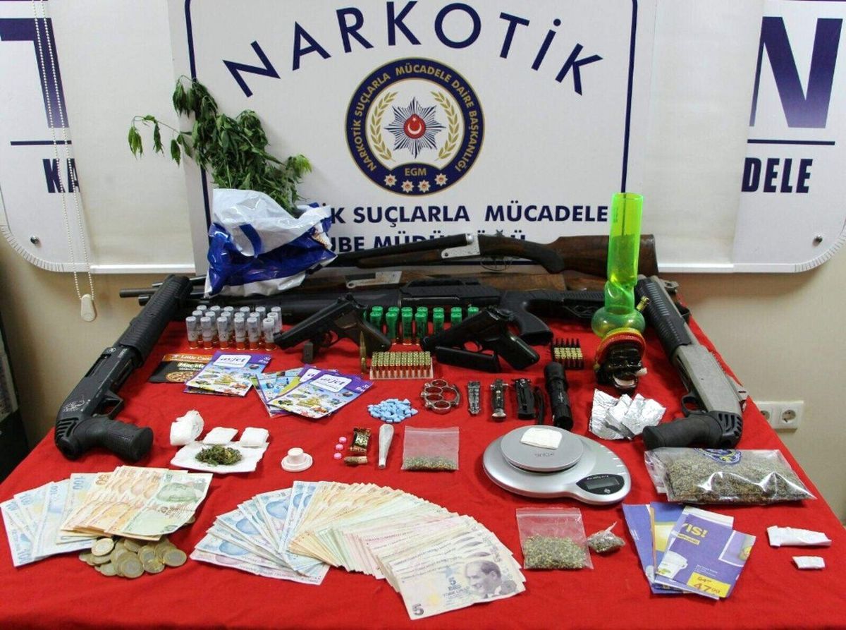 Trabzon\'da Uyuşturucu Operasyonu