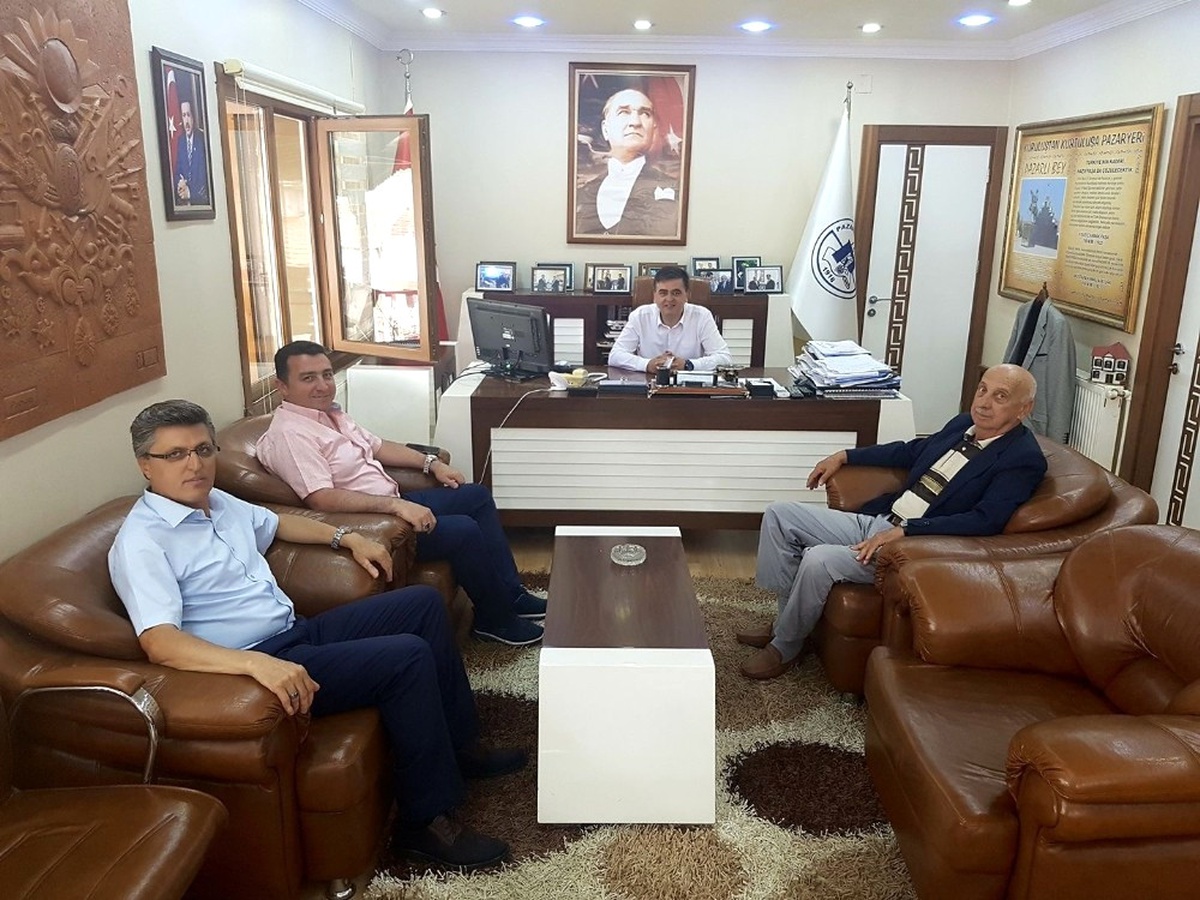 Başkan Bakıcı\'nın Pazaryeri Ziyaretleri