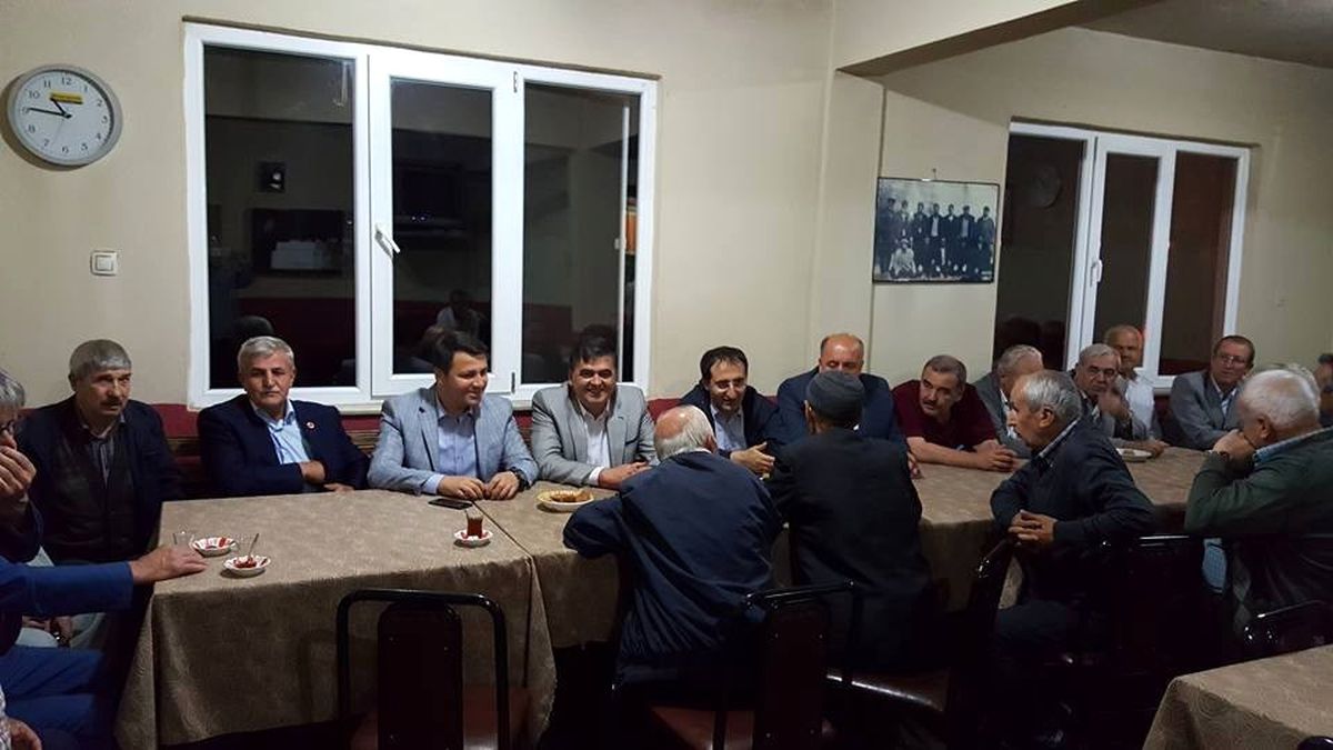 Başkan Yalçın\'dan Köy Ziyareti