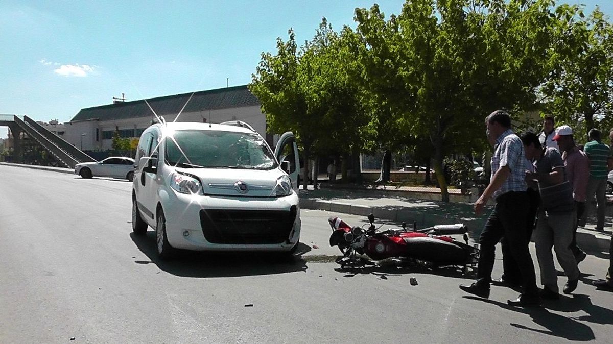 Çan\'da Trafik Kazası: 1 Yaralı
