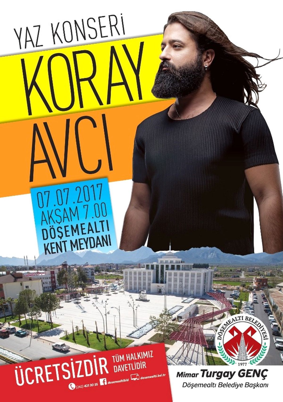 Döşemealtı Belediyesi\'den Yaz Konseri