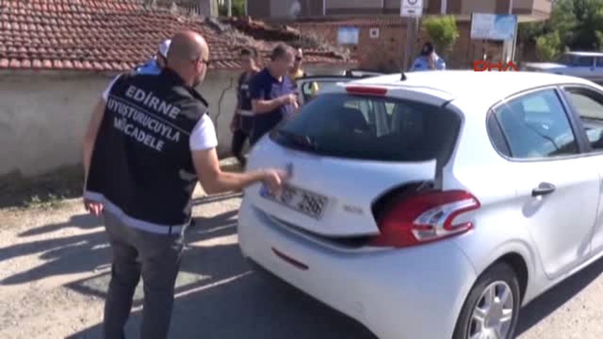 Edirne ve Tekirdağ\'da Özel Harekatlı Narkotik Uygulaması
