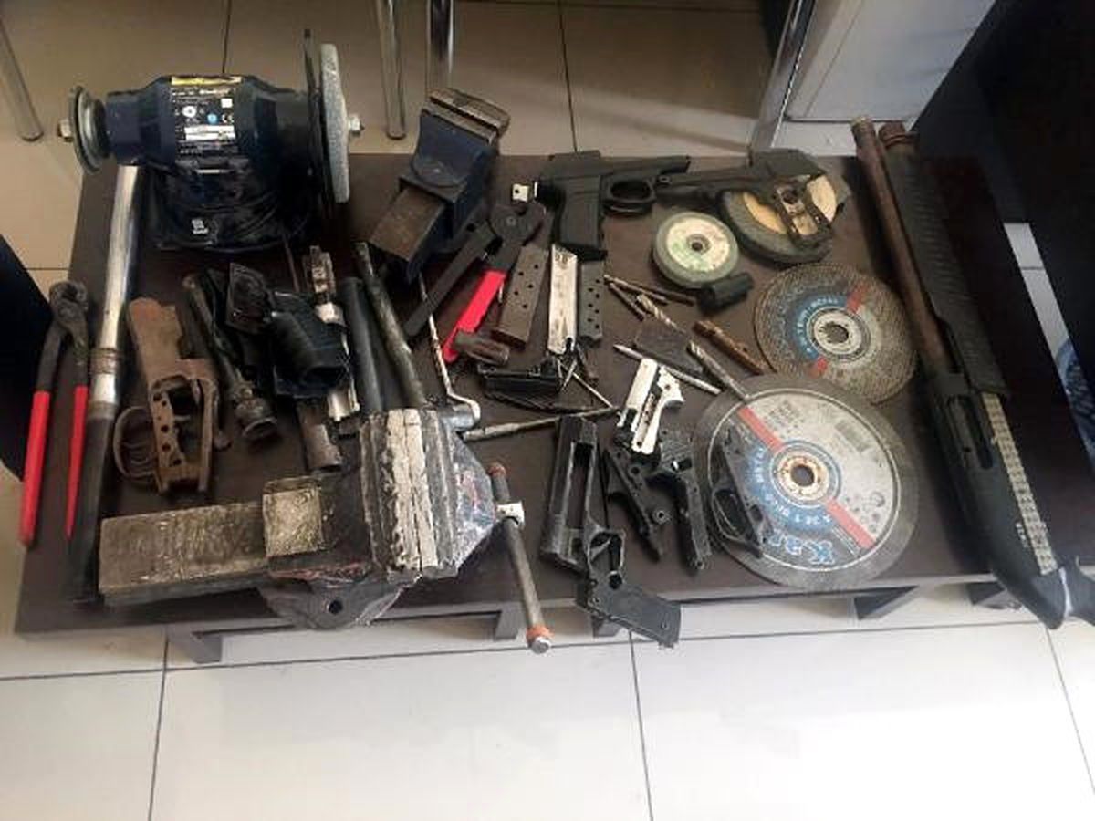 Evdeki Kaçak Silah İmalathanesine Baskın: 1 Gözaltı
