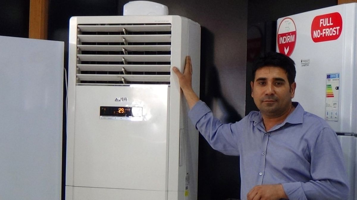 Kahramanmaraş\'ta Havaların Isınması Klima ve Vantilatör Satışlarını Arttırdı