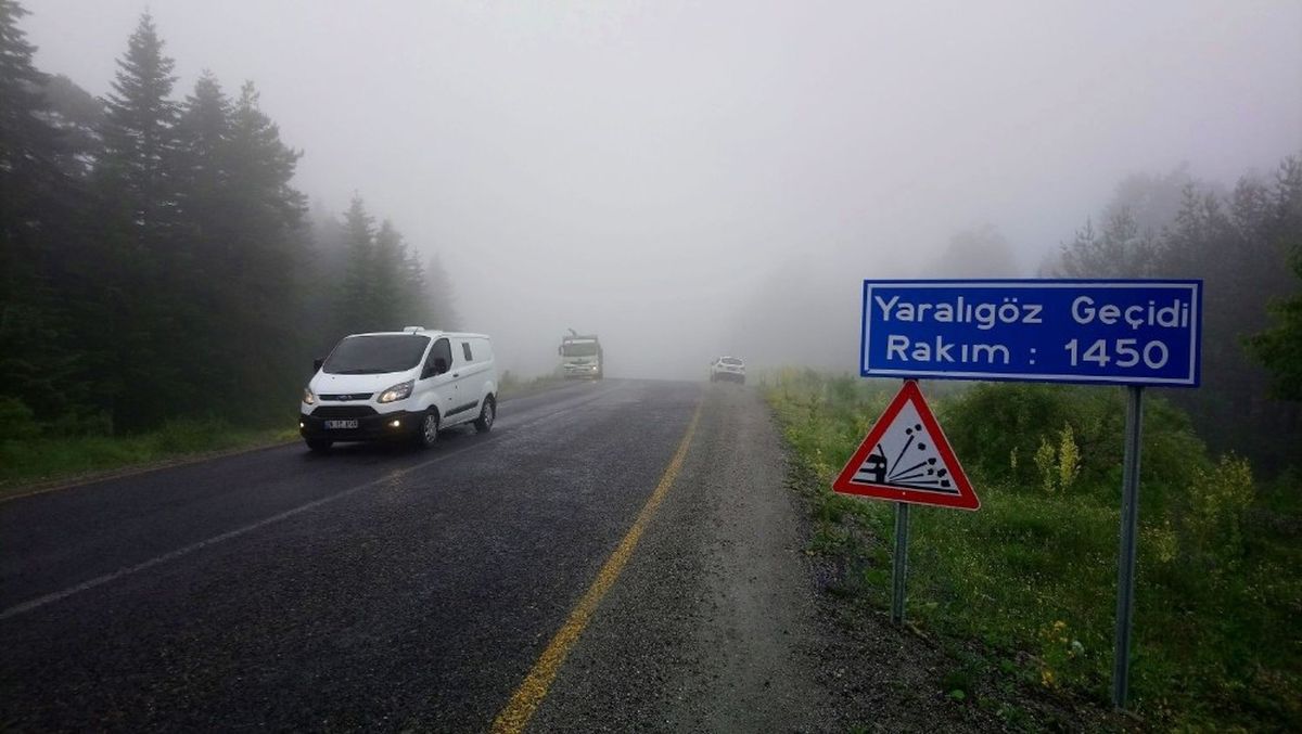 Kastamonu\'da Sis Etkili Oluyor