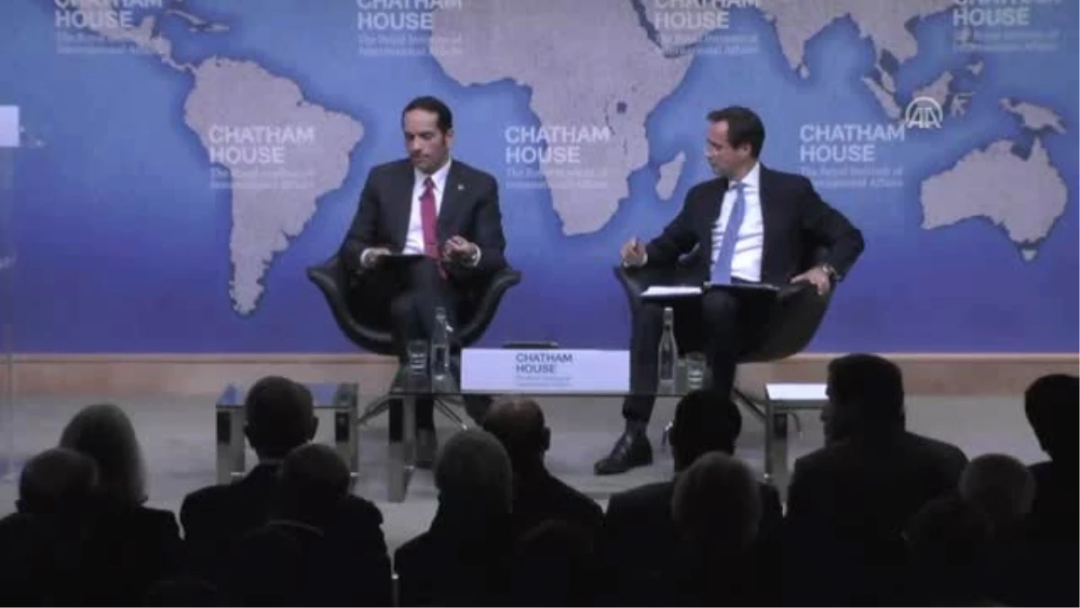 Katar Dışişleri Bakanı Al Sani, Chatham House\'da