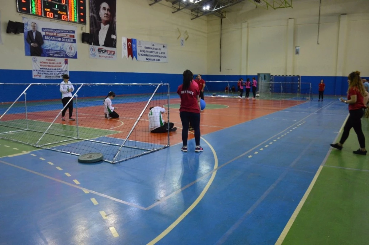 Kırıkkale\'de Goalball Heyecanı