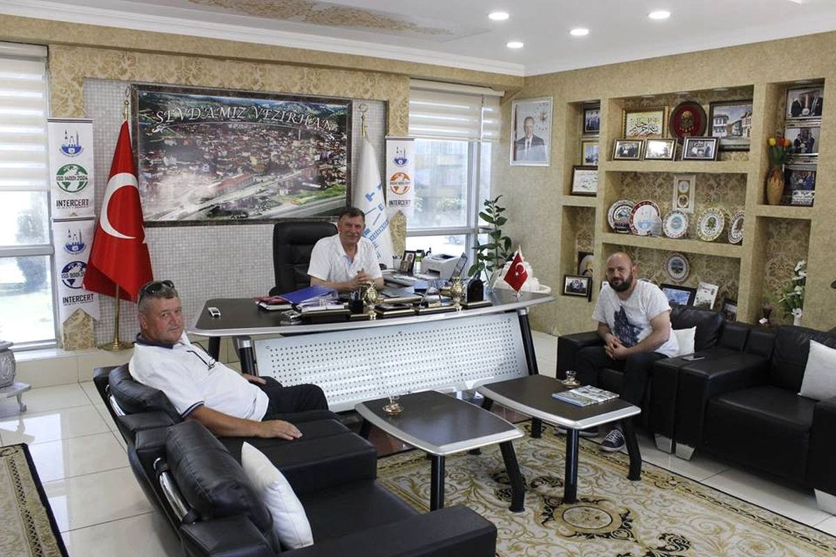 Muhtarlardan Başkan Duymuş\'a Ziyaret