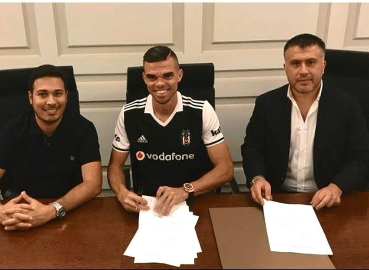 Pepe, Beşiktaş Formasını Giydi