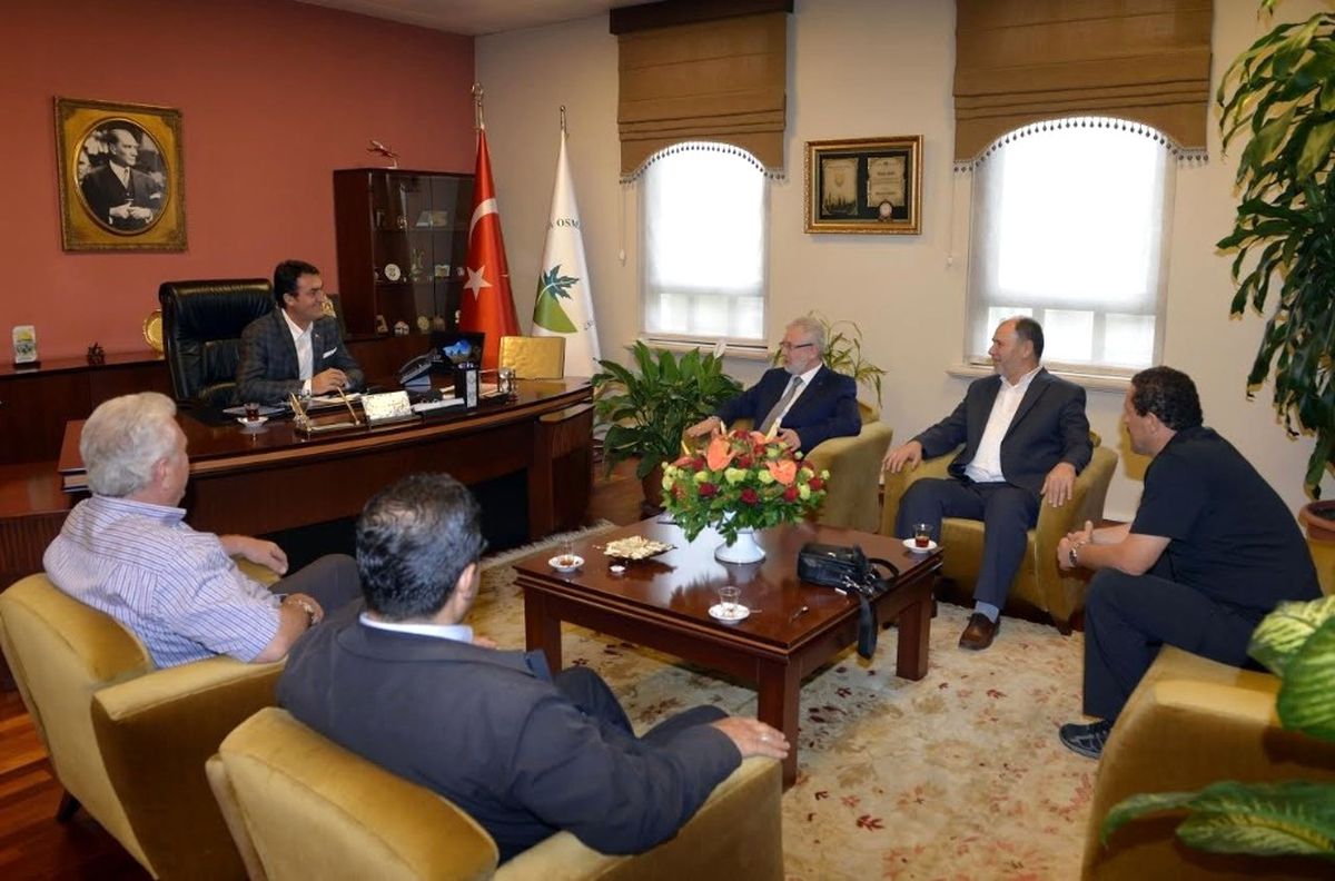Rektör Yusuf Ulcay\'dan Başkan Dündar\'a Ziyaret