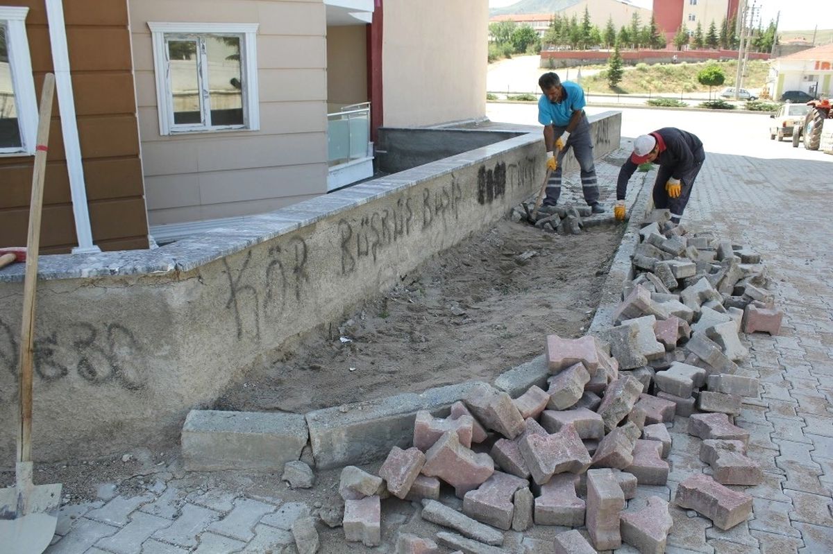 Sungurlu Belediyesi\'nden Çevre Düzenlemesi