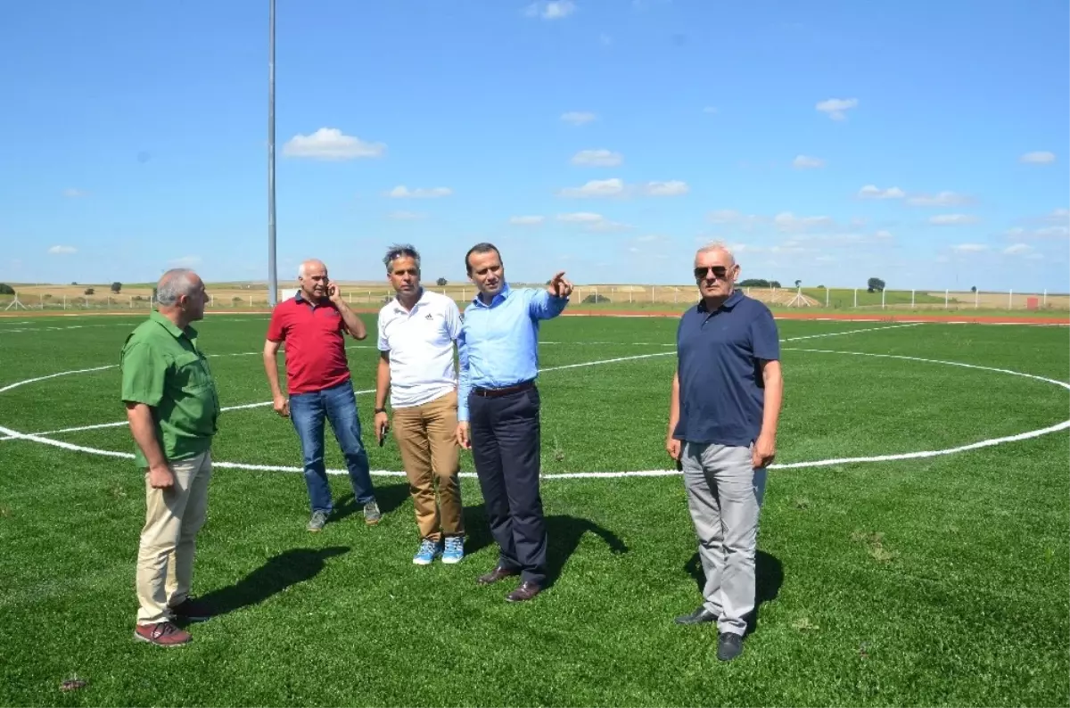 Tekirdağ Spor Yöneticileri Nkü Stadyumunu İnceledi