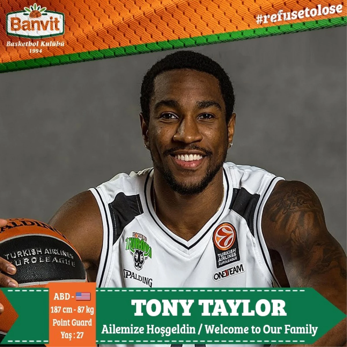 Tony Taylor, Banvit\'te