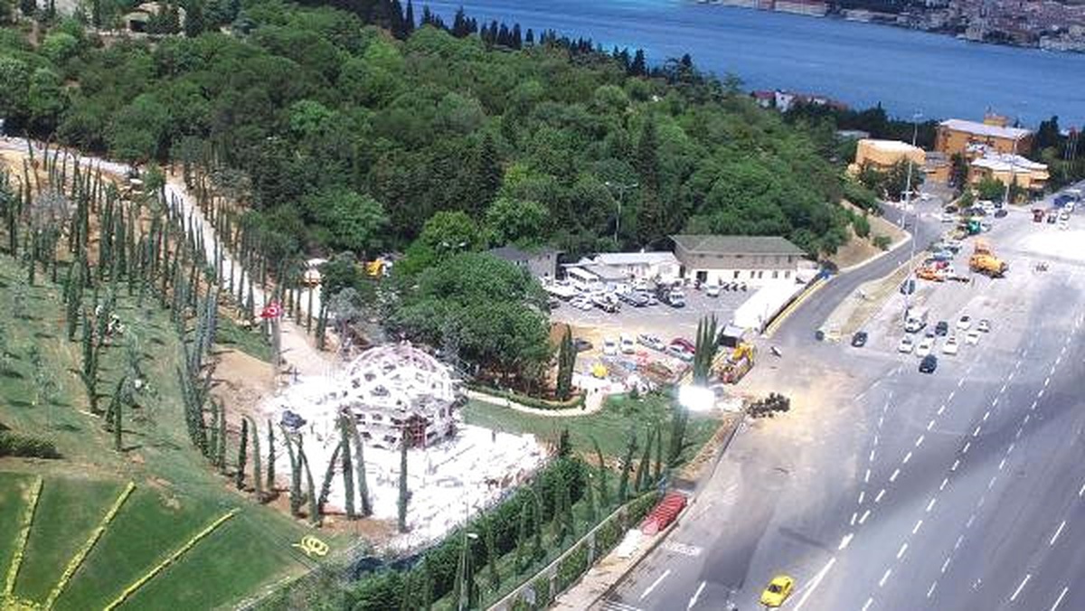 15 Temmuz Şehitler Anıtı\'nın Yüzde 95\'i Tamamlandı