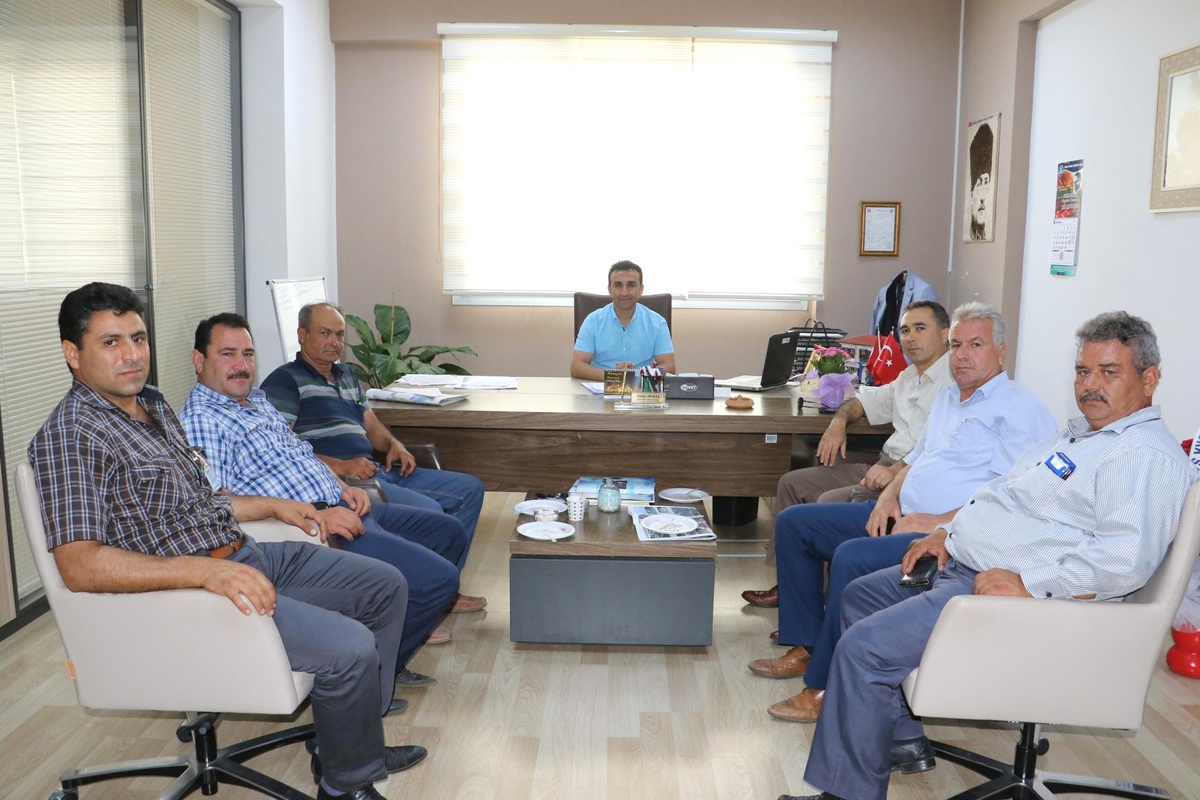 Alaşehirli Muhtarlardan Büyükşehir\'e Ziyaret