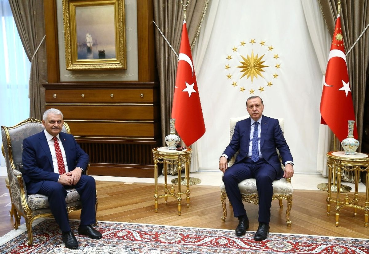 Başbakan Binali Yıldırım\'ı Kabul Etti