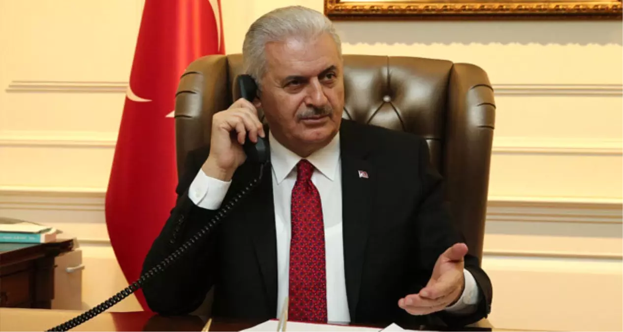 Başbakan Yıldırım\'dan Terör Saldırısına Uğrayan Kaymakama Geçmiş Olsun Telefonu