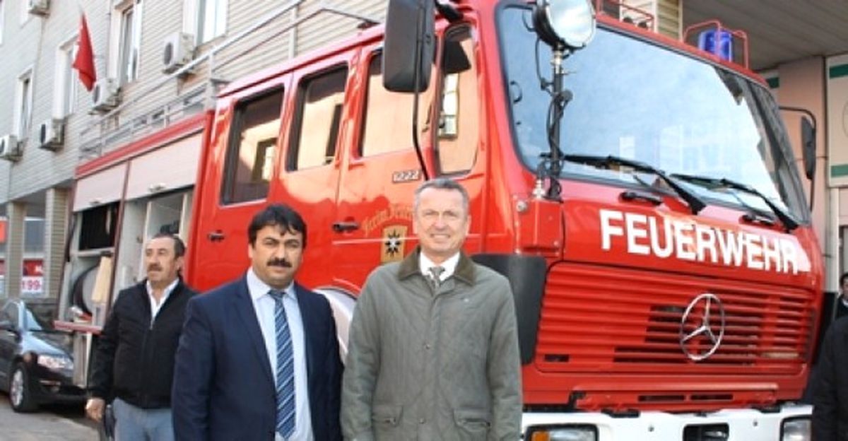 Çaycuma Belediyesine Yeni İtfaiye Aracı