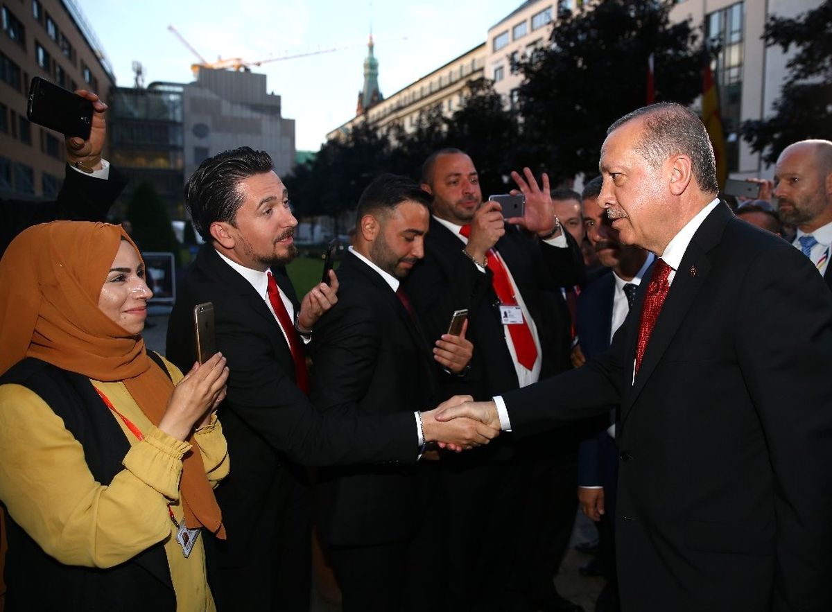 Erdoğan, Görüşme Sonrası Oteline Geçti