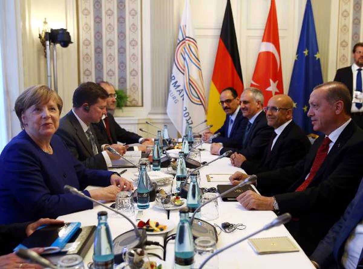 Erdoğan - Merkel Görüşmesi Sona Erdi
