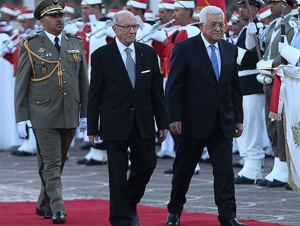 Filistin Devlet Başkanı Abbas, Tunus\'ta