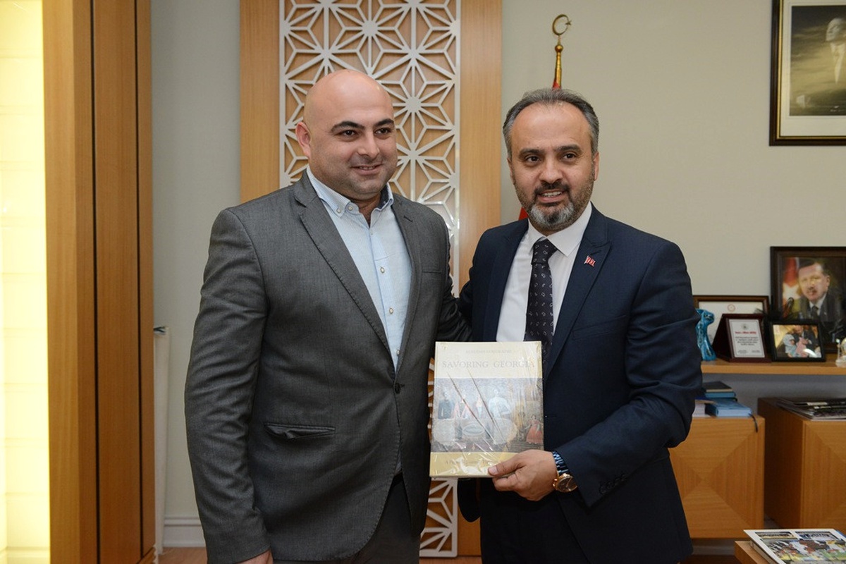 Gürcistan Heyeti Başkan Aktaş\'ı Ziyaret Etti