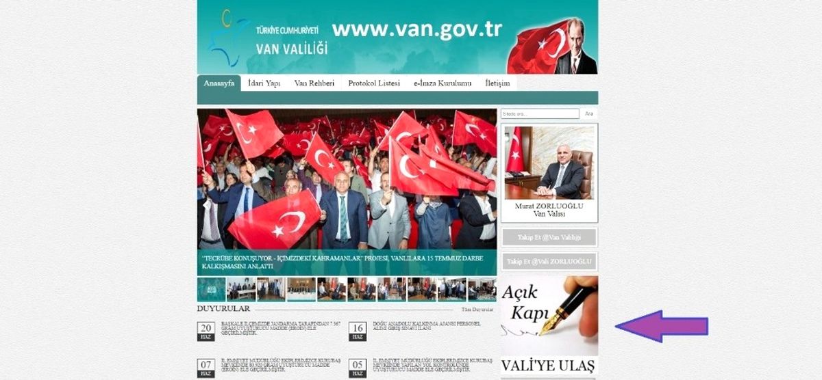 Halkın Vali Zorluoğlu\'na Ulaşması Artık Daha Kolay
