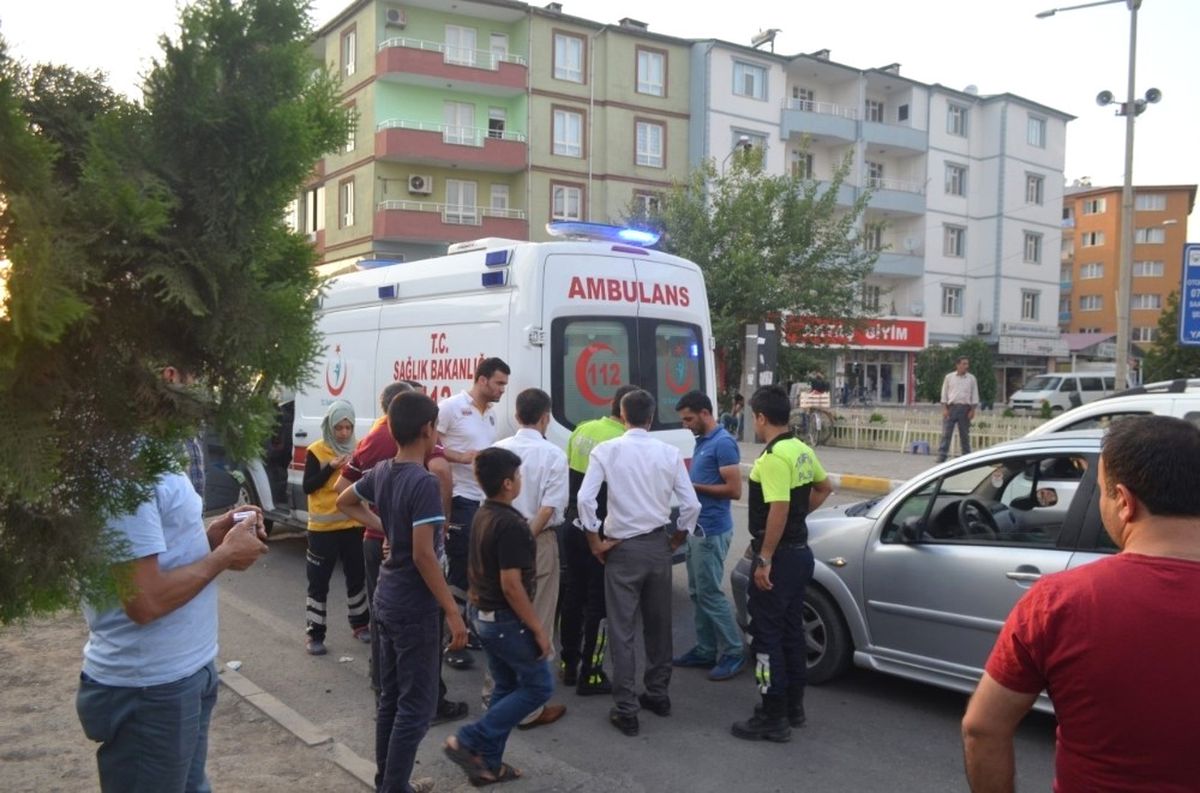 Iğdır\'da Maddi Hasarlı Trafik Kazası