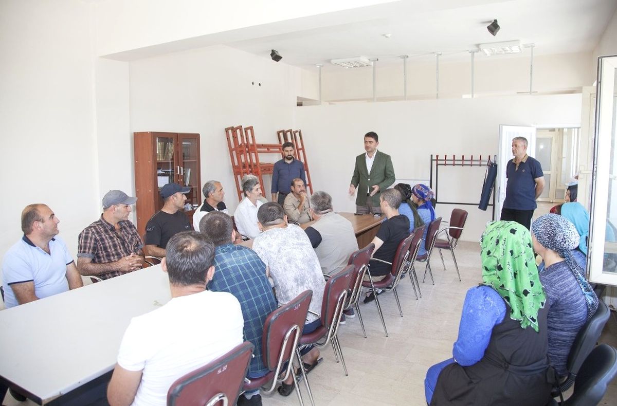 Kaymakam Tekbıyıkoğlu Girişimcilik Kursunu Ziyaret Etti