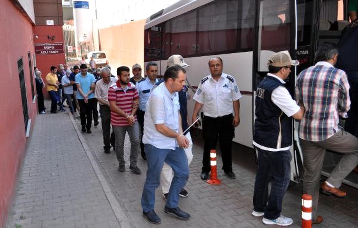 Kayseri\'de Fetö/pdy\'den Gözaltına Alınan 17 Kişi Hakim Karşısında