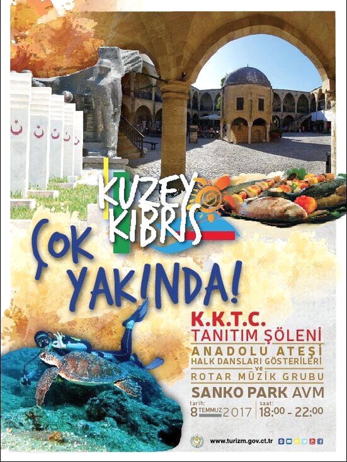 KKTC Tanıtım Günleri Gaziantep\'te Yapılıyor