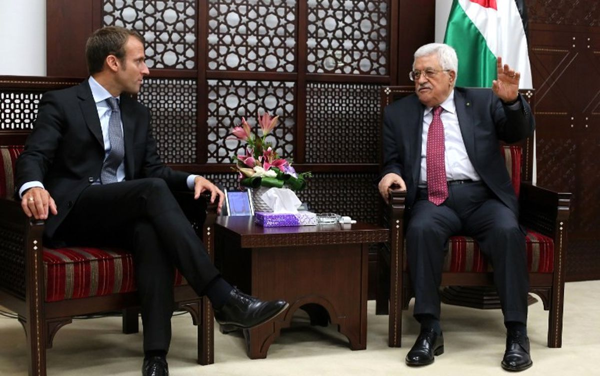 Macron-Abbas Görüşmesi