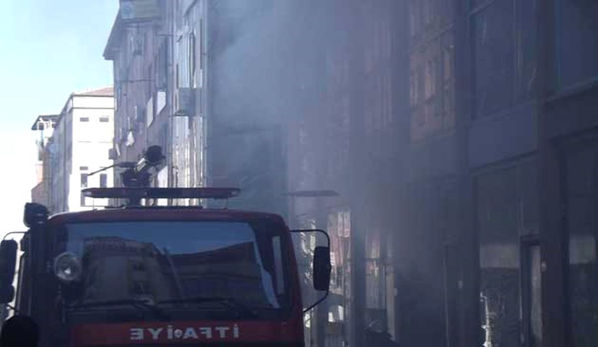 Malatya\'da Yangın