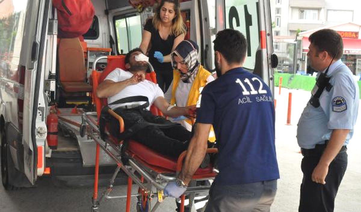 Motorsiklet Hırsızına Kurye Dayağı