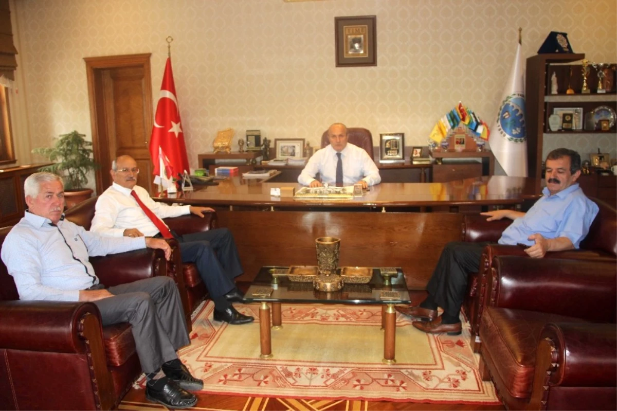 Musa Sıvacıoğlu\'ndan Başkan Arslan\'a Ziyaret