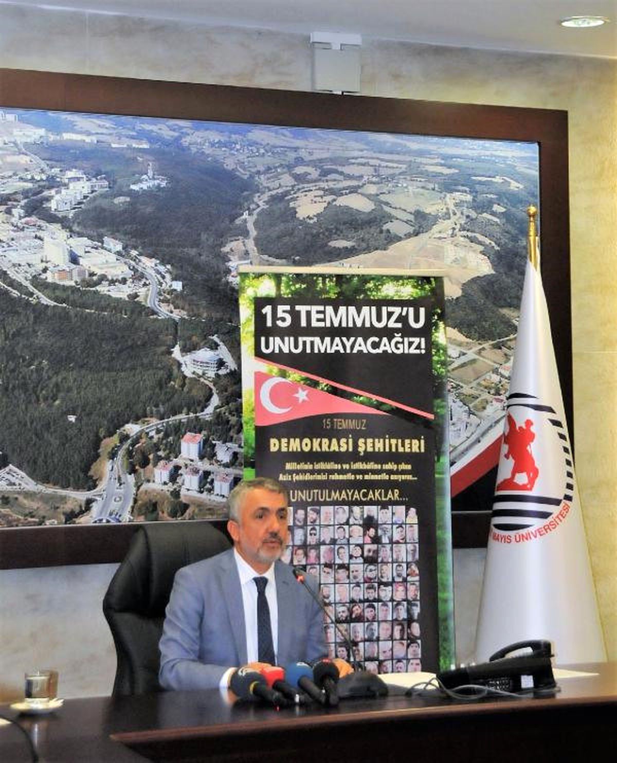 Omü Senatosu\'ndan 15 Temmuz Bildirisi