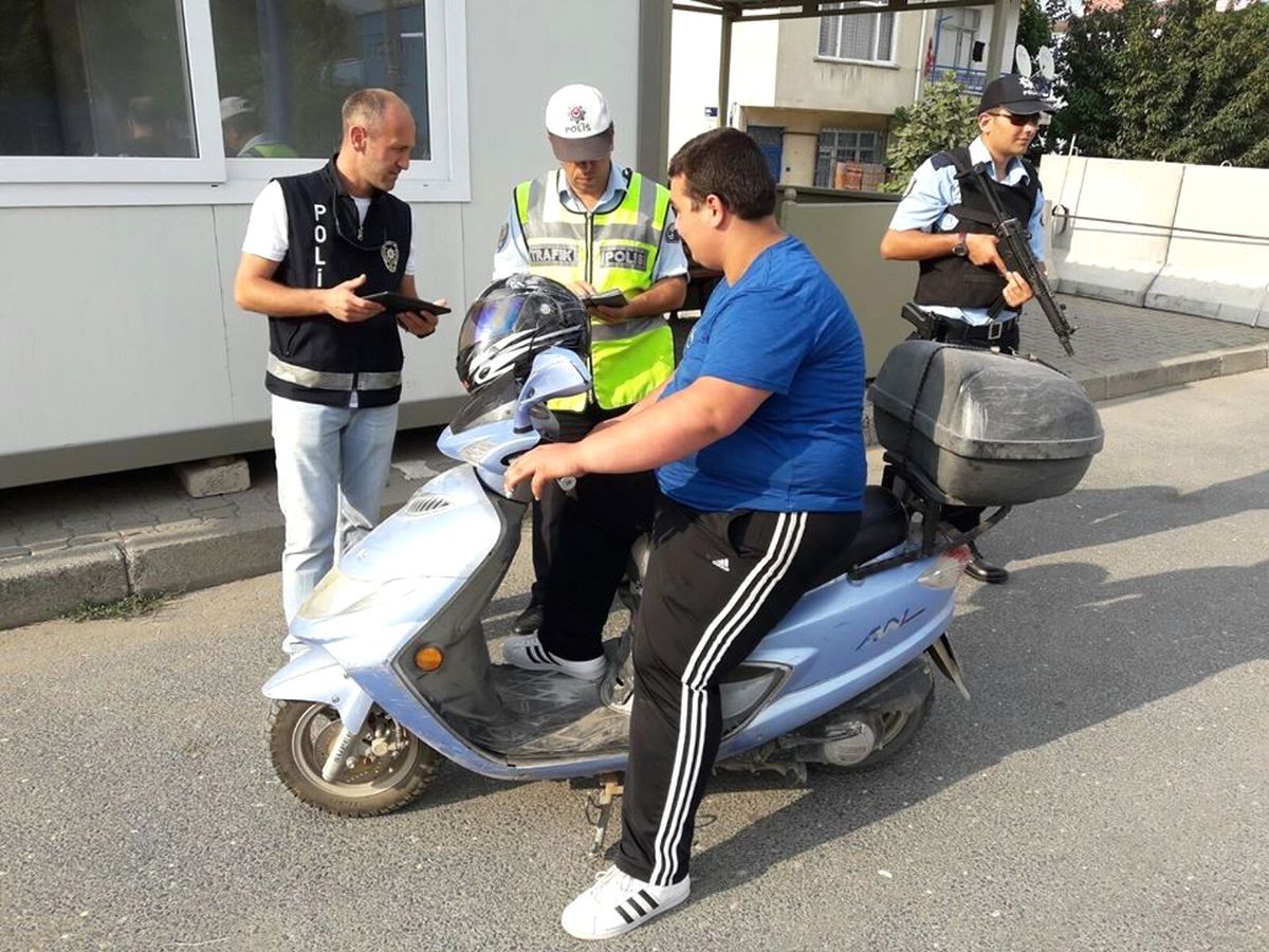 Ordu\'da Motosikletlere 27 Bin TL Ceza