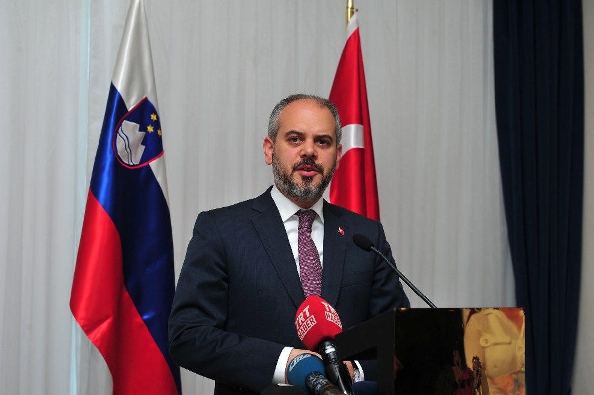 Spor Bakanı Kılıç \'Slovenya Milli ve Silahlı Kuvvetler Günü\' Resepsiyonuna Katıldı